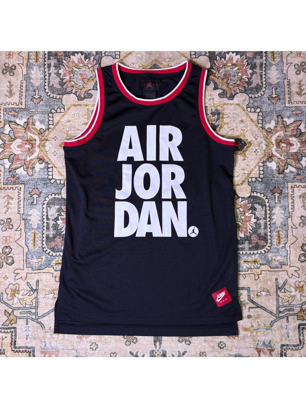 Nike Air Jordan Boys Basketball Jersey Shirt Size Large Youth